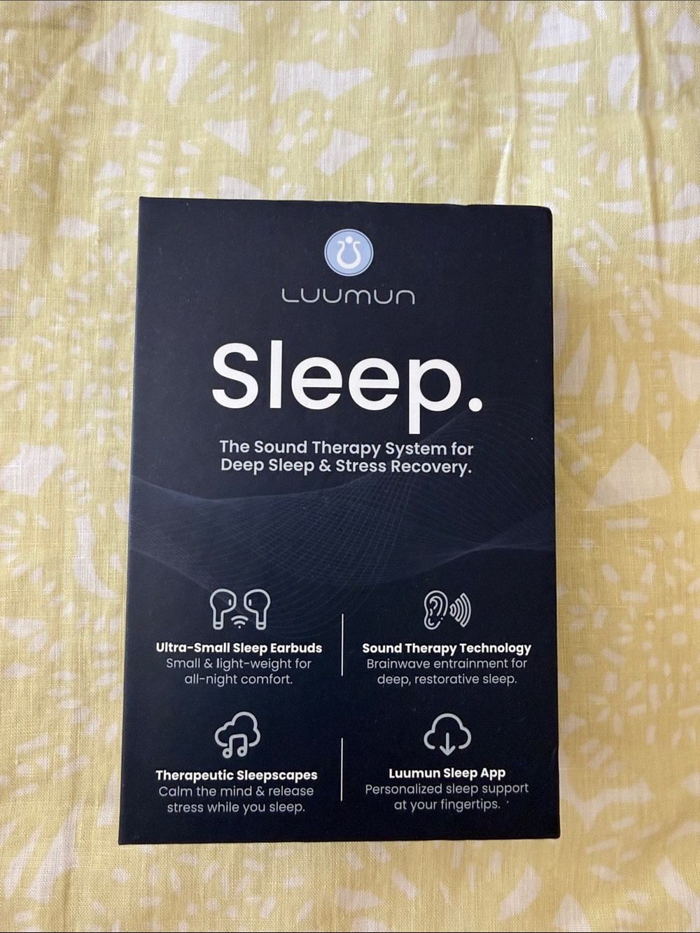 Luumun Sleep Sound Therapy System - Cream